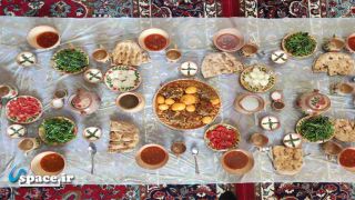 غذاهای لذیذ - اقامتگاه بوم گردی ملک نادر - مشهد - روستای اندرخ
